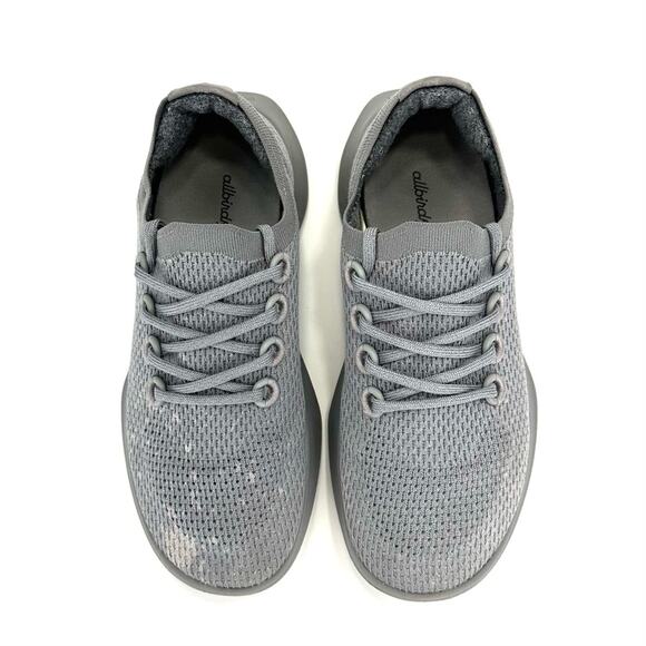 Allbirds TD Tree Dashers Men Running Shoes/Sneakers Sz 9.5 Gray Mesh Sustainable - Picture 10 of 16